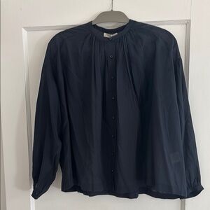 Doen Jane Blouse- Navy